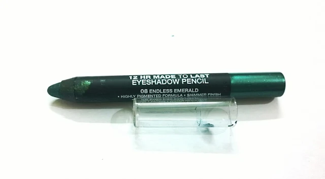 Jordana 12 HR Made To Last Eyeshadow Pencil in Endless Emerald - Review & Swatches