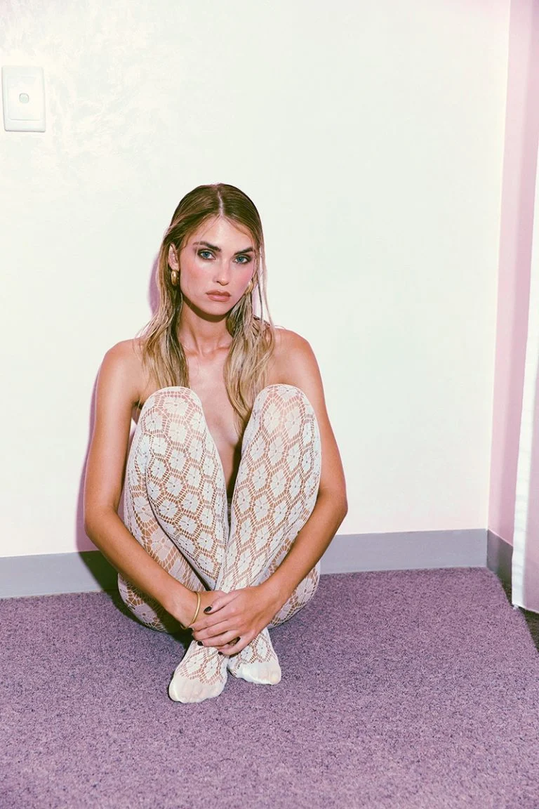 Bold and Barefoot: Lilly Moreau Stuns in Cake’s Sultry New Editorial