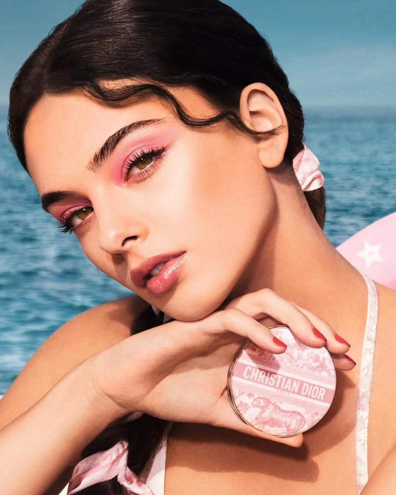 Deva Cassel’s Sun-Kissed Glow for Dior Summer 2025 Makeup