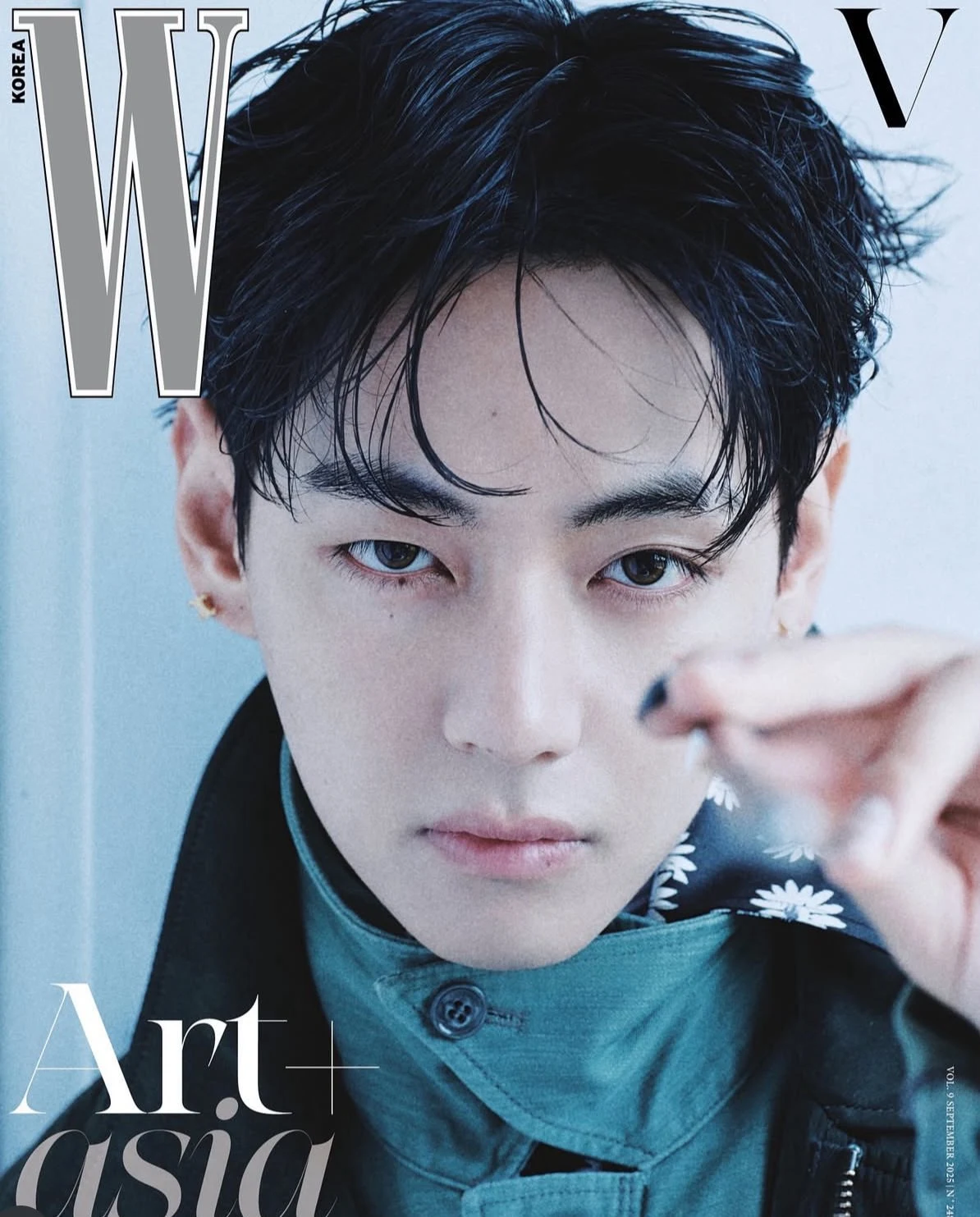 V of BTS Breaks the Internet with W Korea Cover Teaser