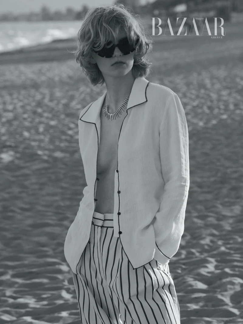 Kaya Ebbe Harpers Bazaar Greece