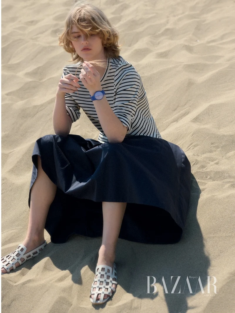 Kaya Ebbe Harpers Bazaar Greece