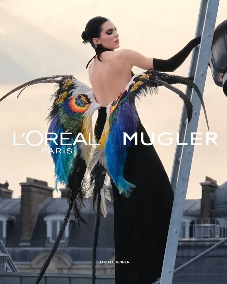 Mugler Returns to Beauty with L’Oréal, Kendall Jenner Stars in Runway-to-Makeup Collab