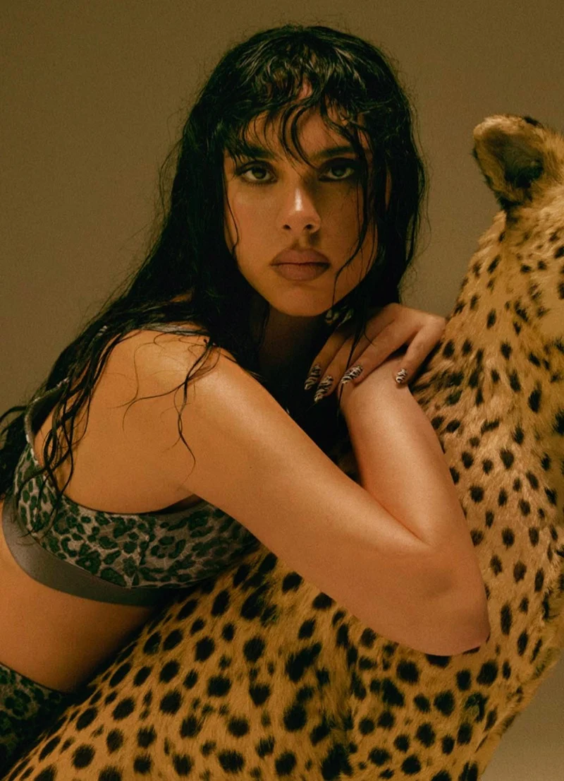 Vogue Portugal Animal Instinct cover featuring Alysha photographed by An Le