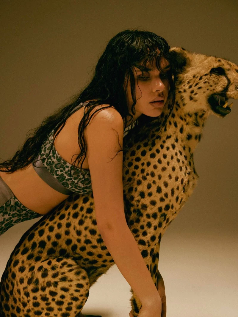 Vogue Portugal Animal Instinct cover featuring Alysha photographed by An Le