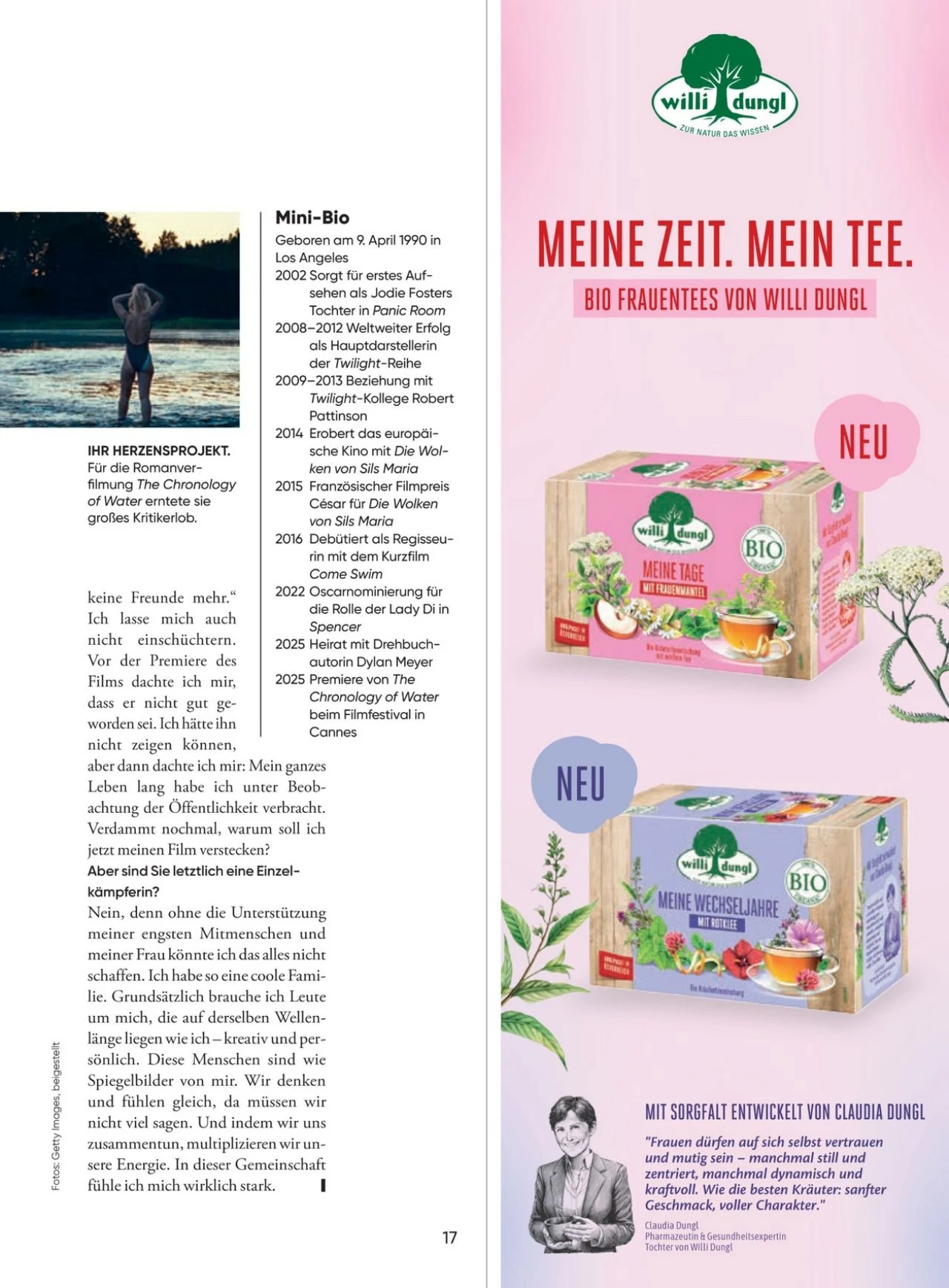 Kristen Stewart for Maxima November 2025 photoshoot