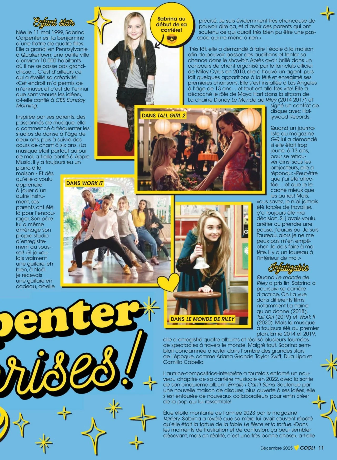 Sabrina Carpenter – Cool Canada December 2025