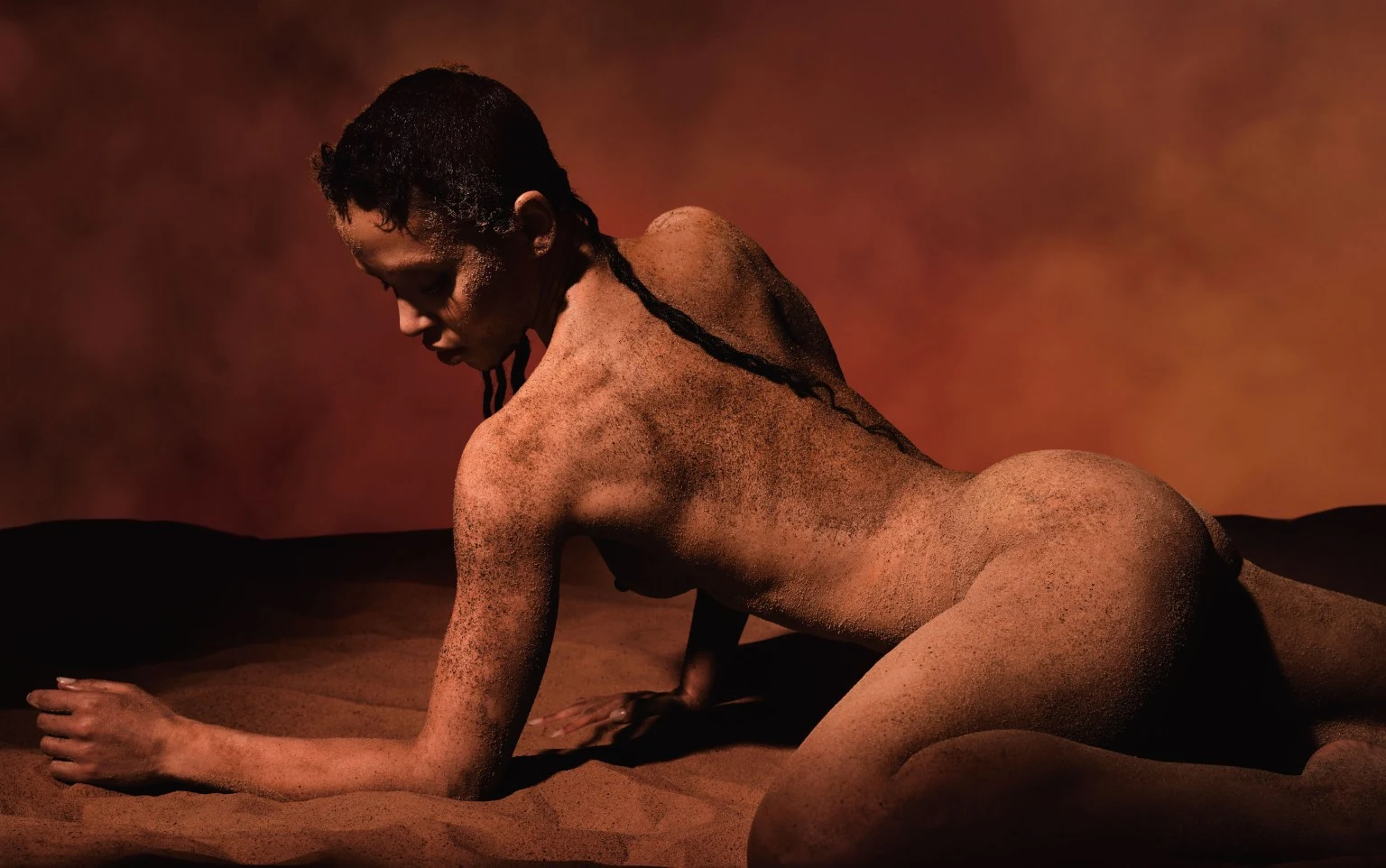 FKA Twigs portrait for Pirelli 2026 artistic calendar