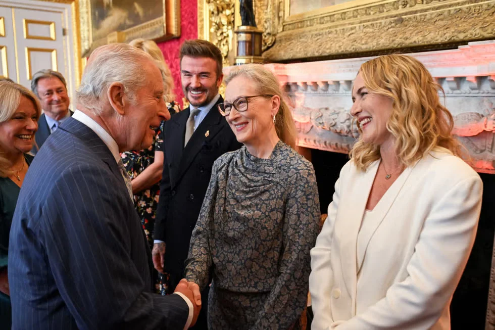 Kate Winslet Reveals She Met King Charles While Wearing a See-Through Catsuit