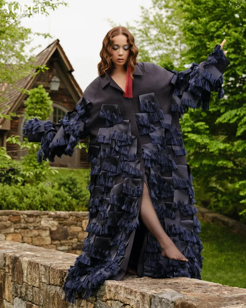 Laufey’s Dreamy Garden Editorial Graces Vogue Scandinavia Cover