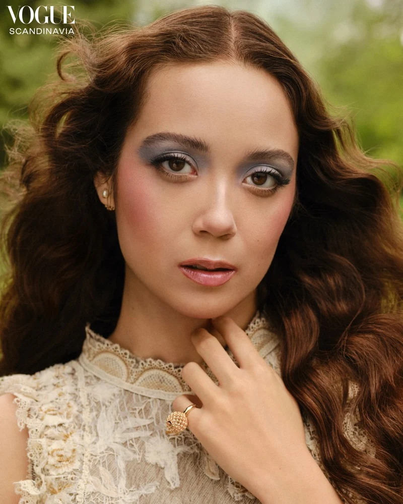 Laufey’s Dreamy Garden Editorial Graces Vogue Scandinavia Cover