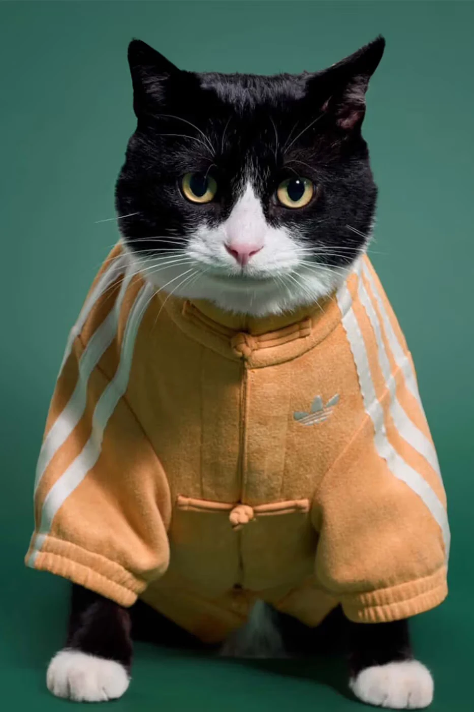 Matching Lunar New Year Jackets for Pets by adidas