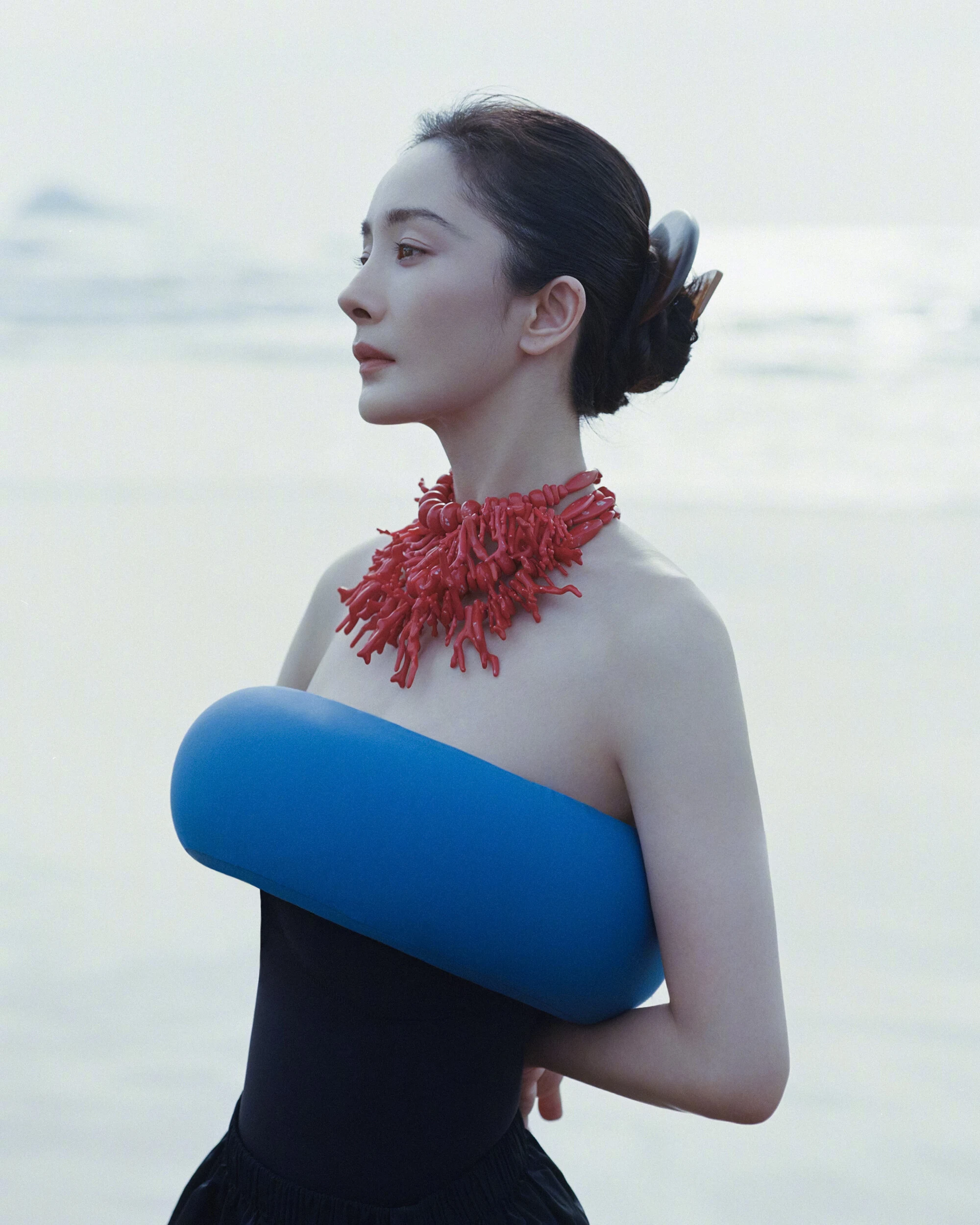 Yang Mi styled by Kidd Ji for Vogue China January 2026 fashion shoot