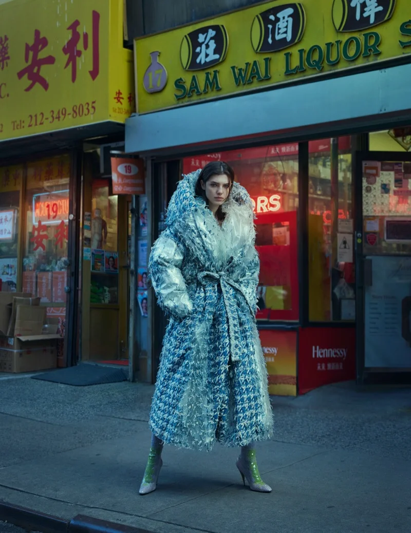 Carla Rey for Vogue Czechoslovakia