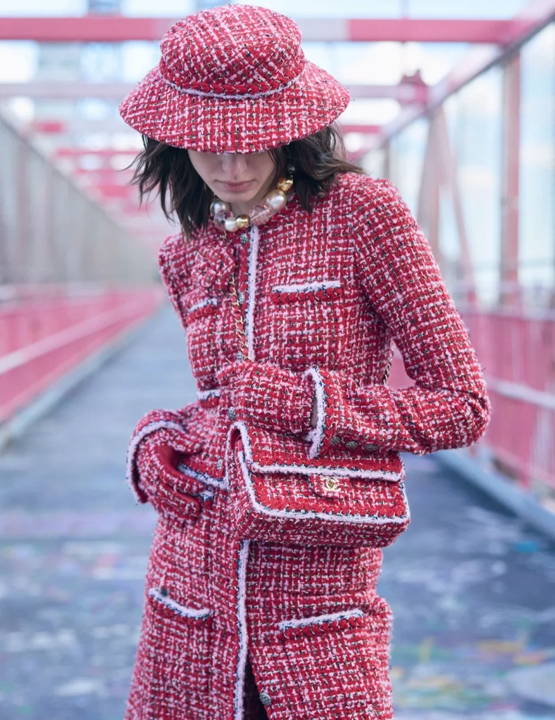 Carla Rey Wears Chanel and Valentino in Gritty Vogue Czechoslovakia Shoot