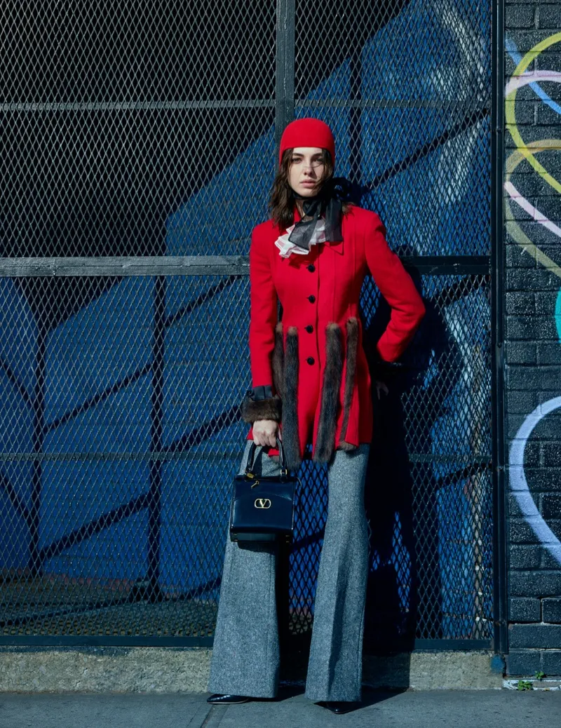Carla Rey Takes Over New York Streets for Vogue Czechoslovakia