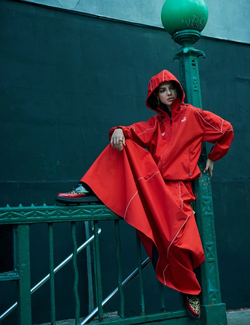 Vogue Czechoslovakia Captures Carla Rey in Bold City Style