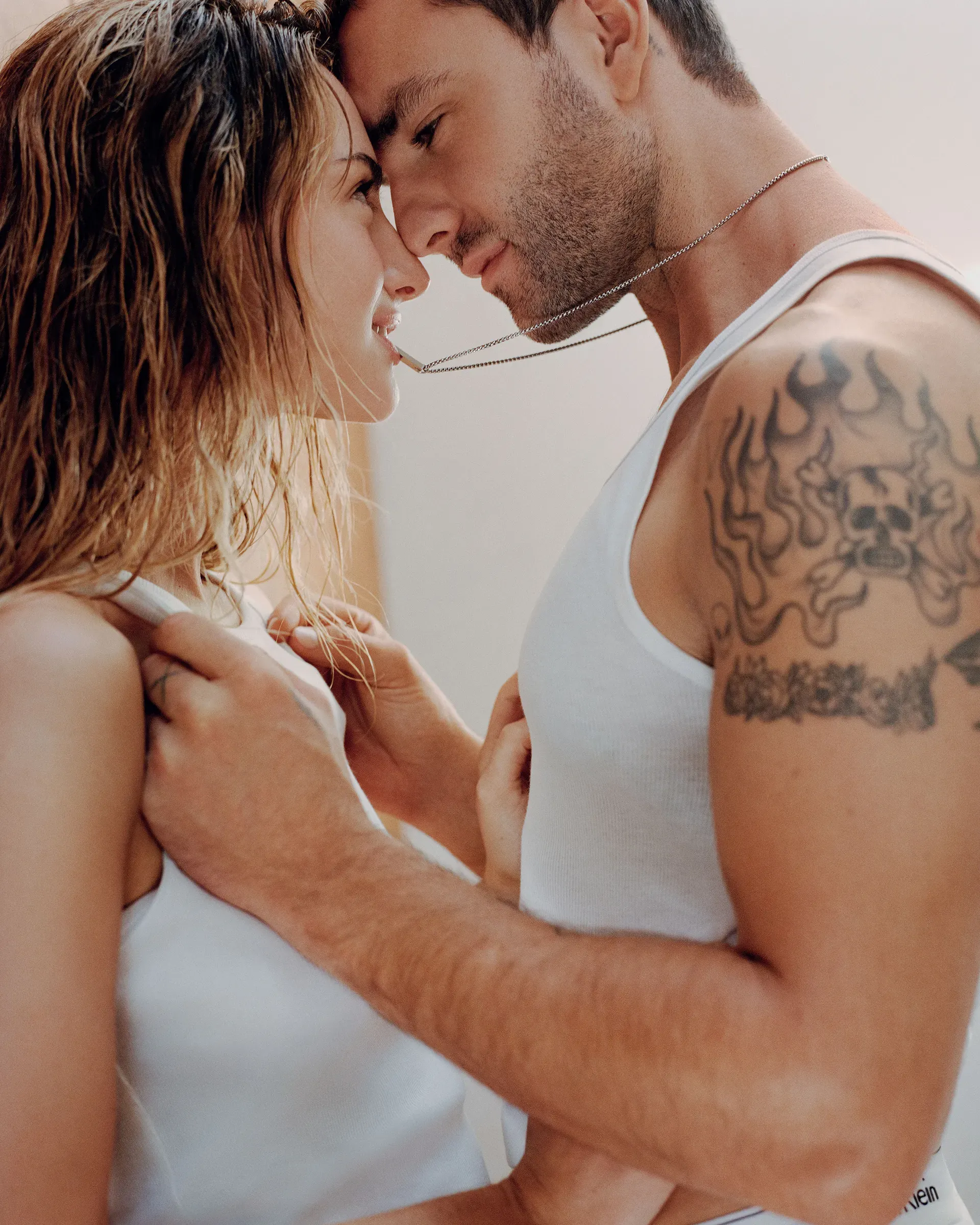 Tell Me Lies Stars Grace Van Patten and Jackson White Front Calvin Klein