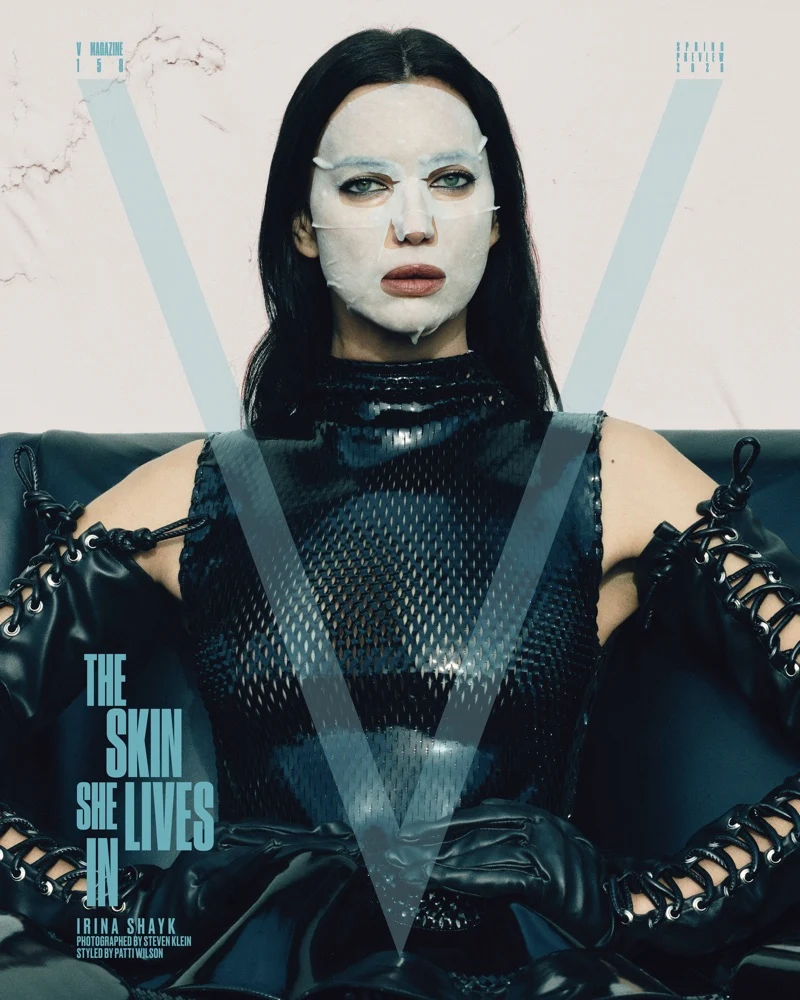 Irina Shayk. Image Courtesy of V Magazine / Steven Klein