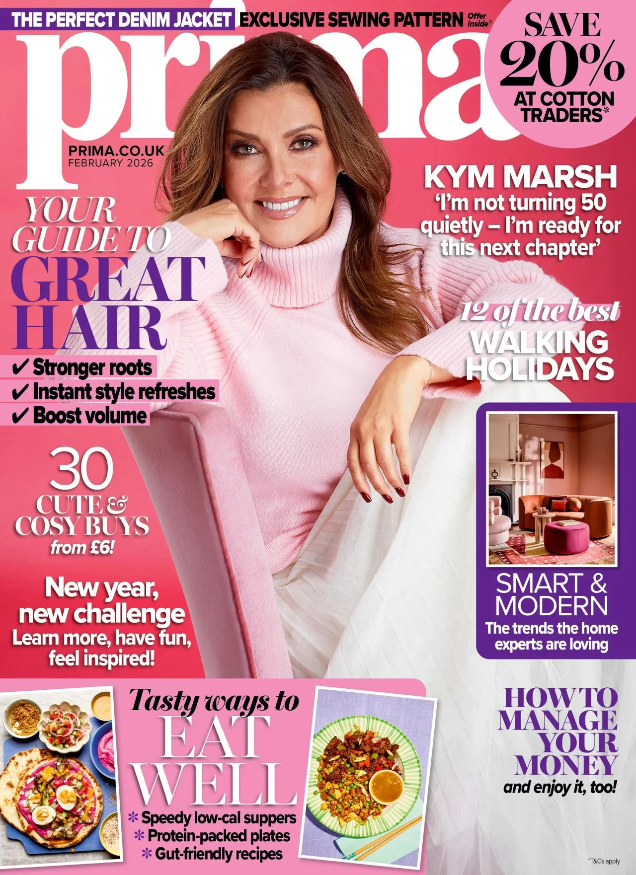 Kym Marsh Prima UK Editorial February 2026