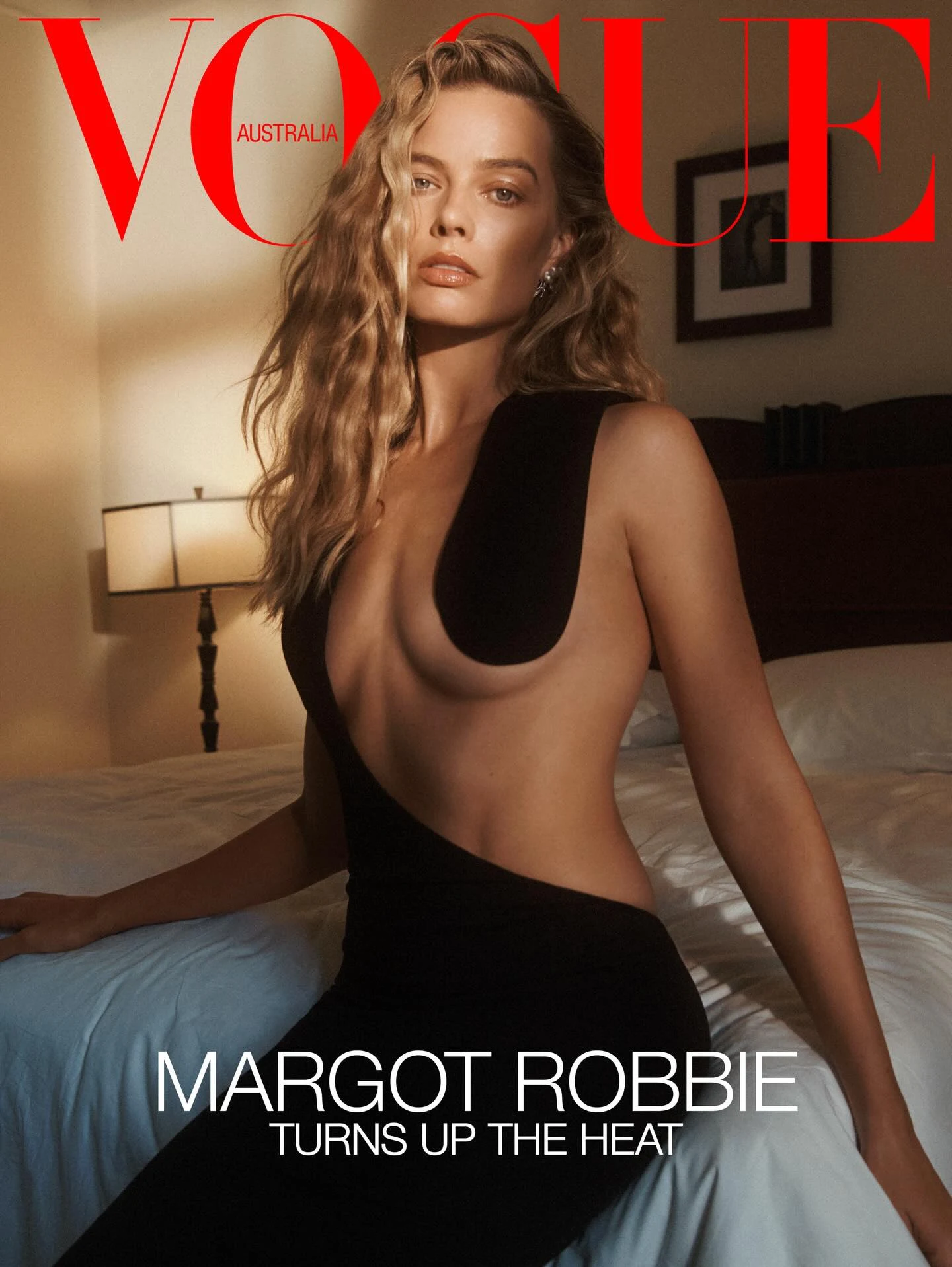 Margot Robbie and Jacob Elordi cover the February 2026 issue of Vogue Australia