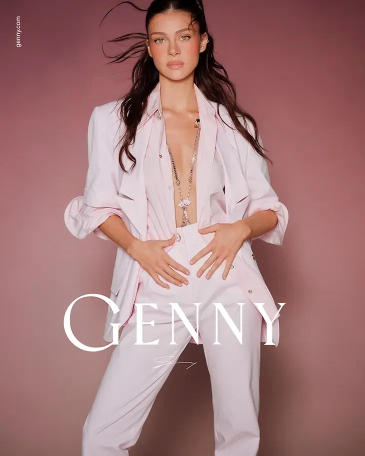 Nicola Peltz Beckham photographed for Genny Spring Summer 2026 campaign