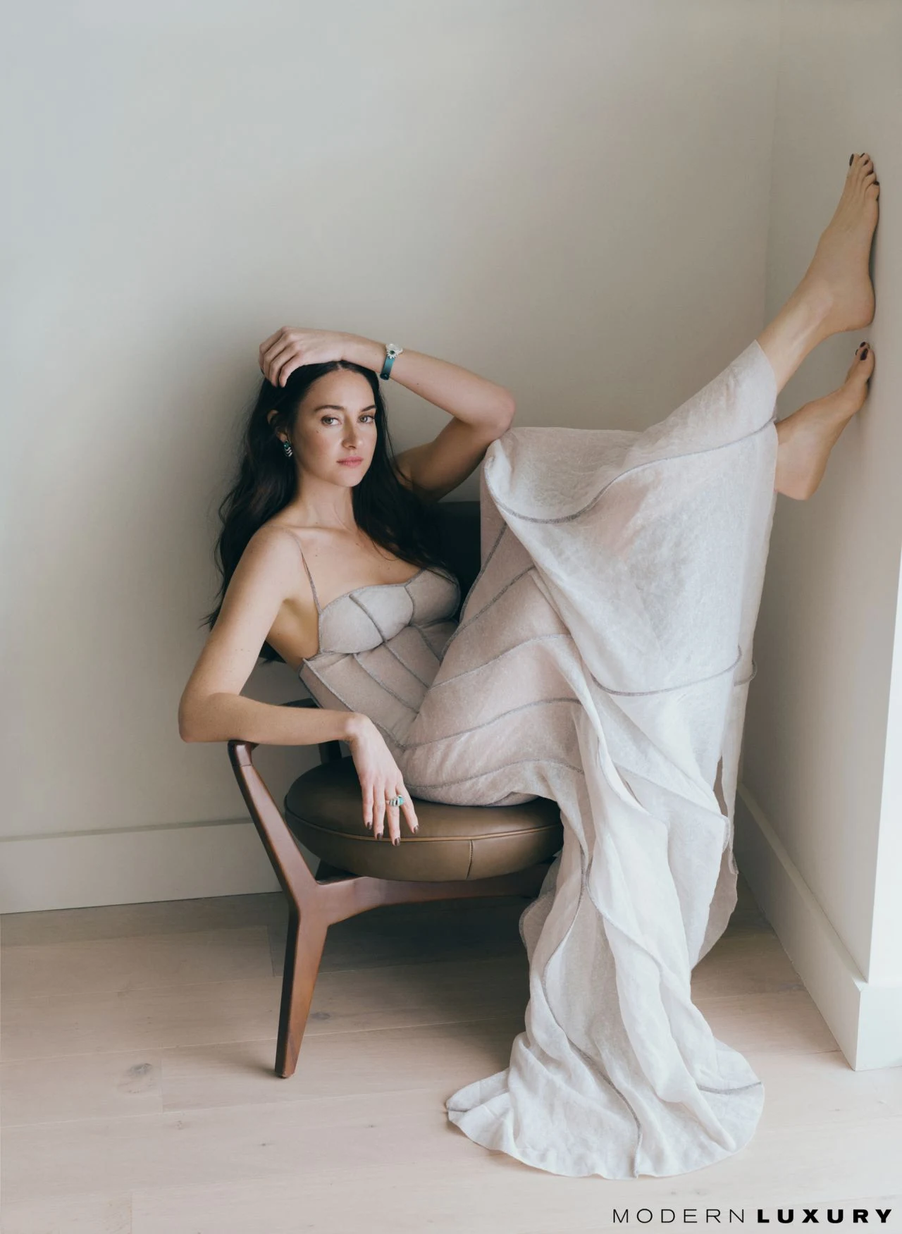 Shailene Woodley embodies effortless style in Modern Luxury February 2026