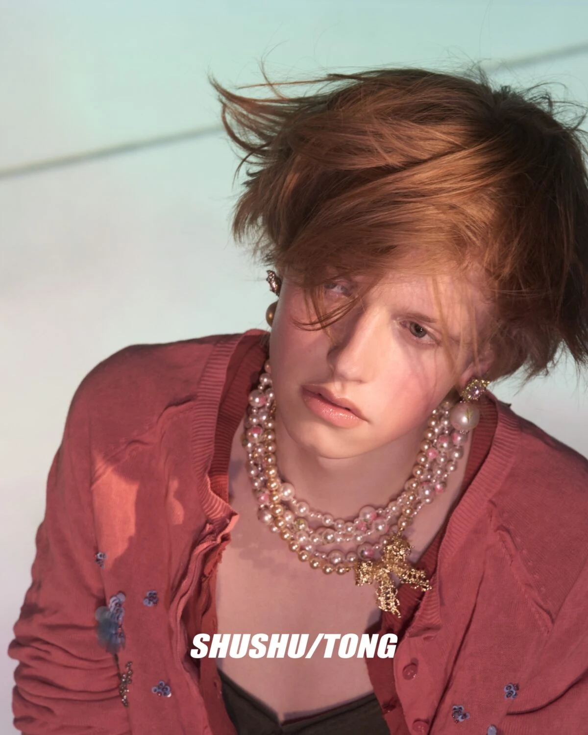 YVMIN jewelry styled with SHUSHU/TONG SS26 collection