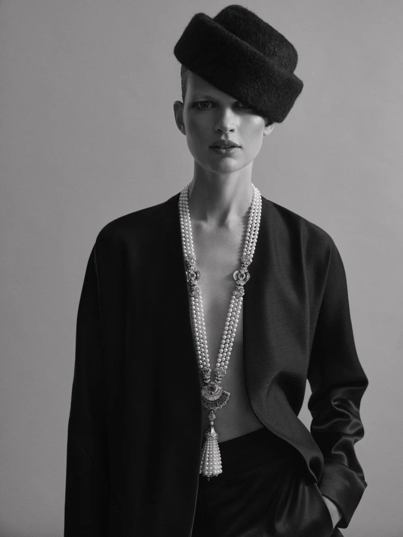 Bette Franke Delivers High-Glam Party Style in ELLE Germany 2025