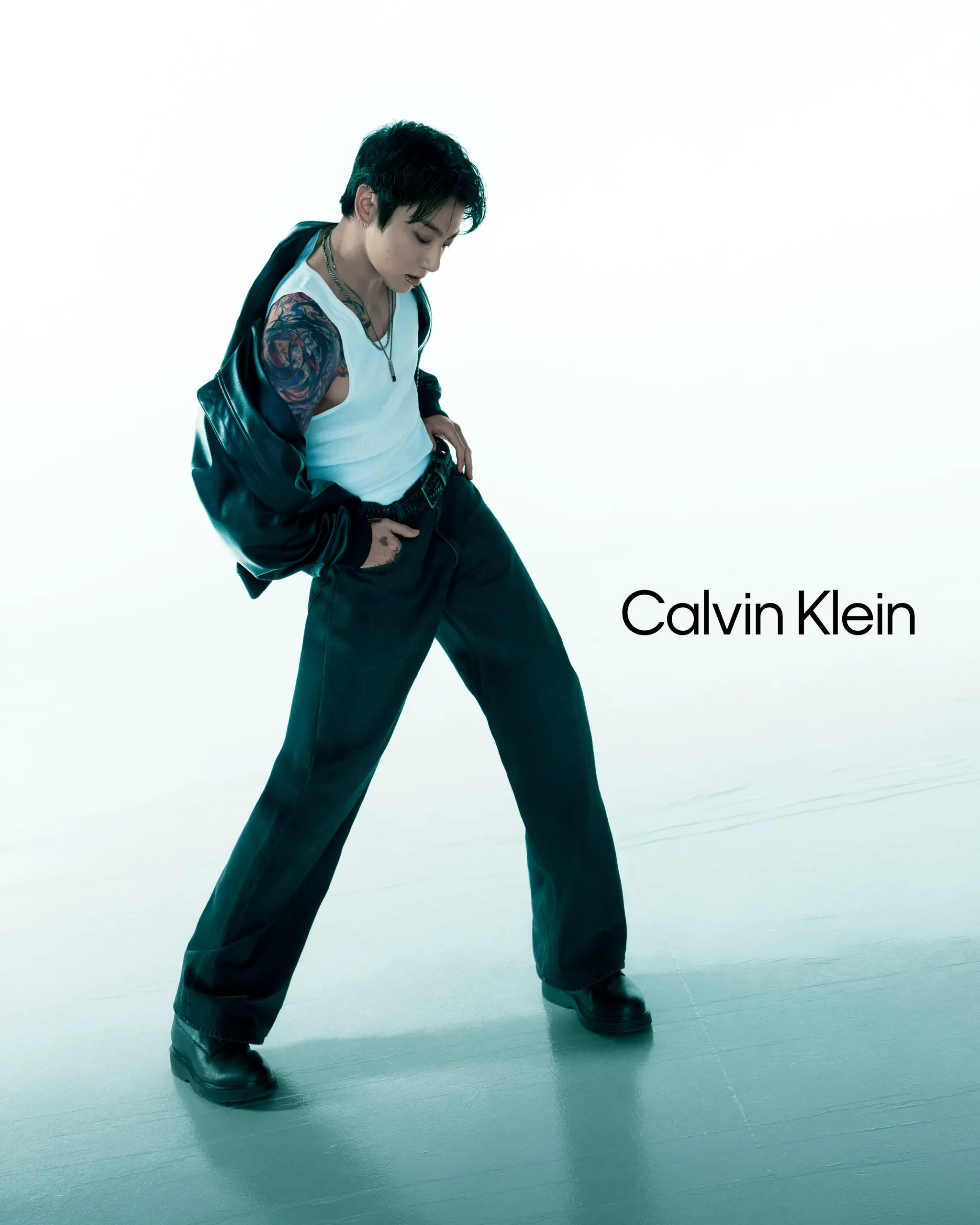 Jung Kook Calvin Klein Spring denim campaign 2026