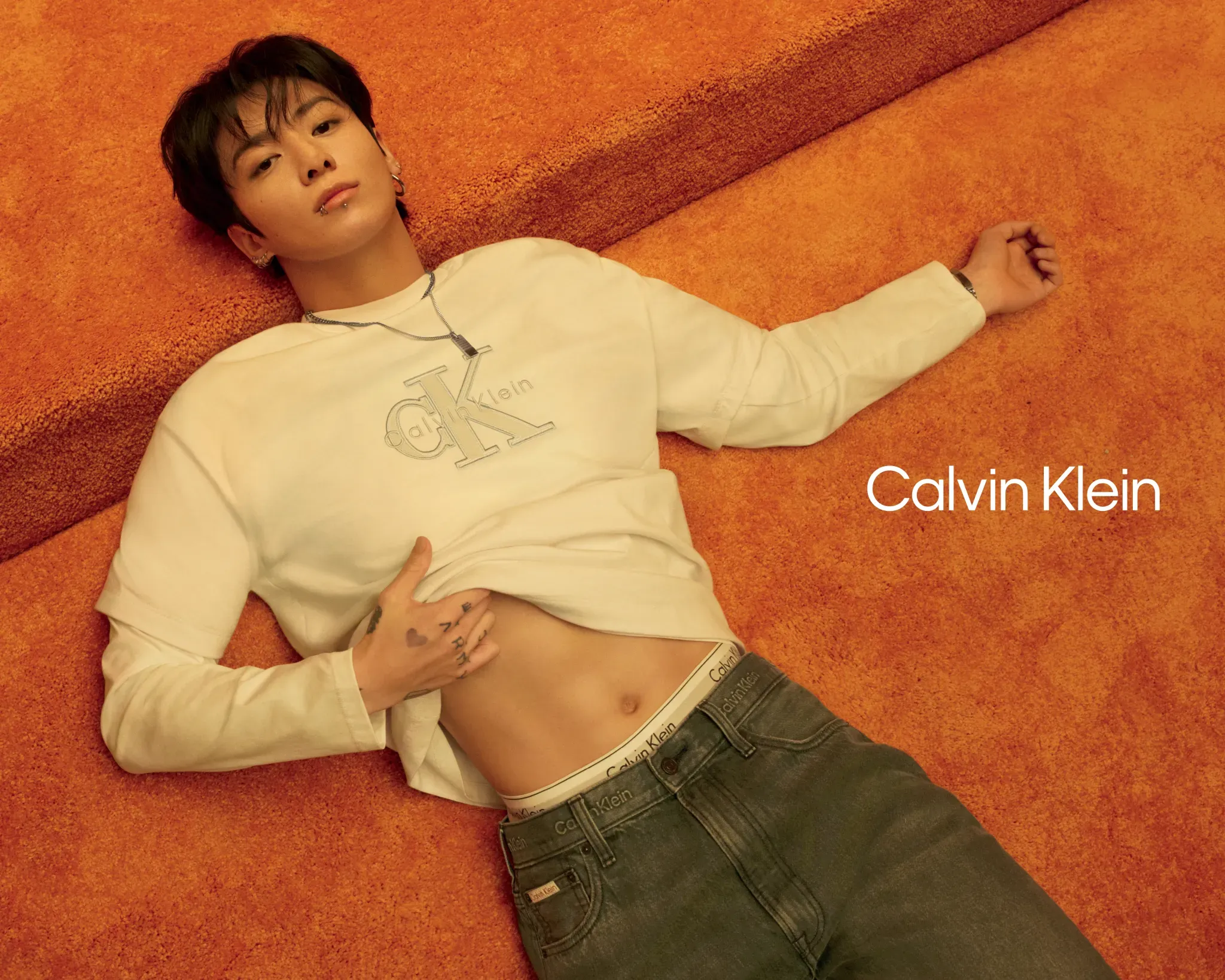Jung Kook’s Retro Calvin Klein Campaign