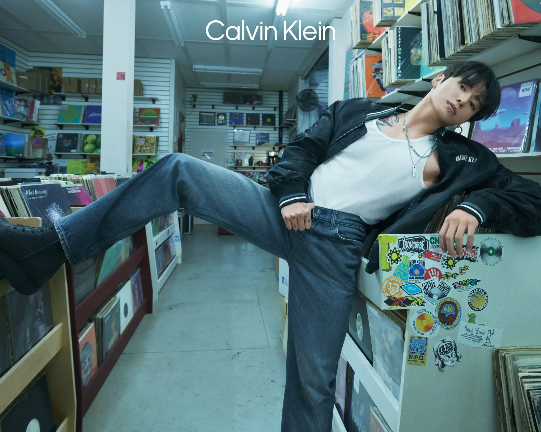 Jung Kook’s Retro Calvin Klein Campaign