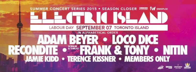 Electric Island Season Finale to Showcase Adam Beyer, Loco Dice, Recondite, and More
