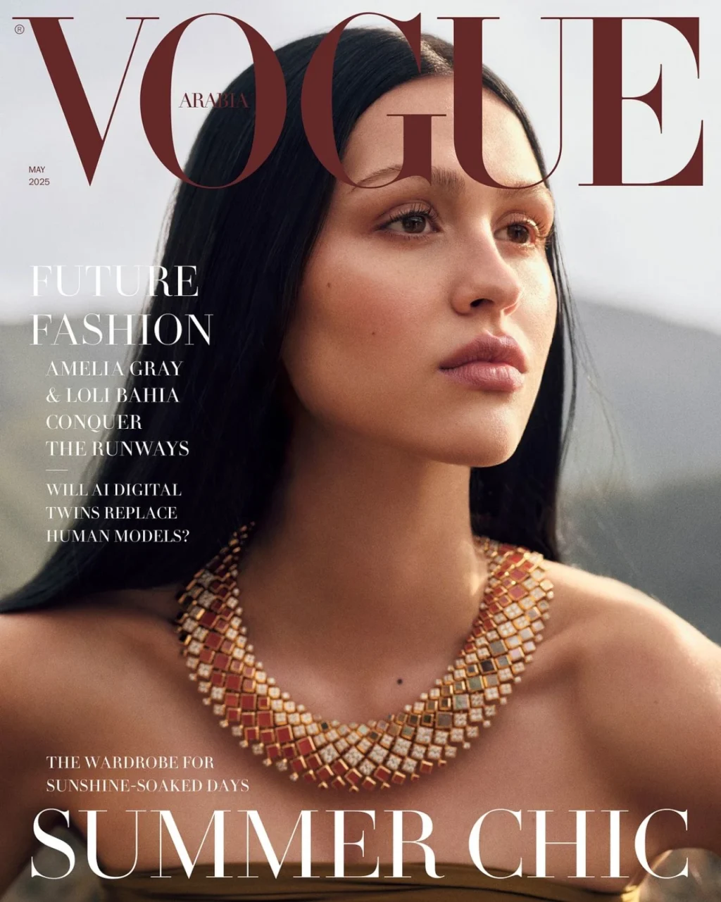 Amelia Gray Stuns on Vogue Arabia’s May 2025 Cover