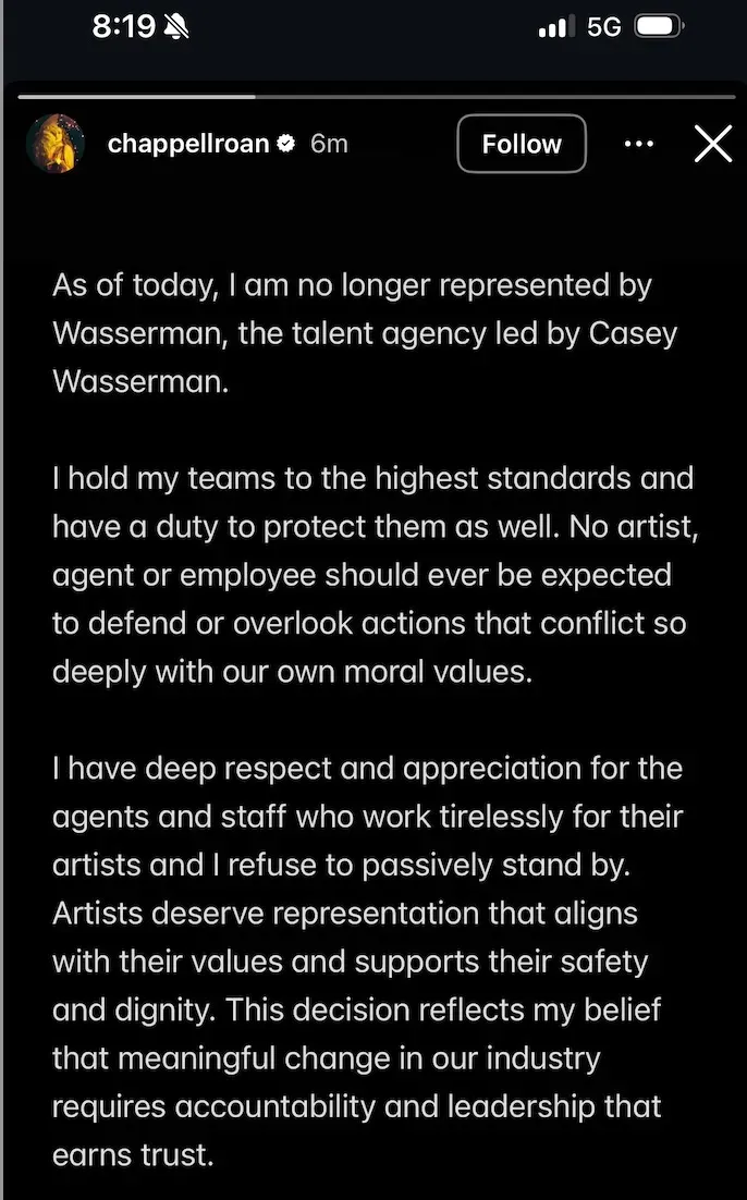 Chappell Roan Leaves Agency After CEO Appears in Epstein-Related Documents