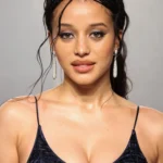 Chase Infiniti De Beers jewelry Vanity Fair Oscar Party appearance