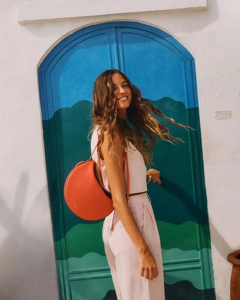 Furla relaxed linen outfits spring 2026 fashion campaign