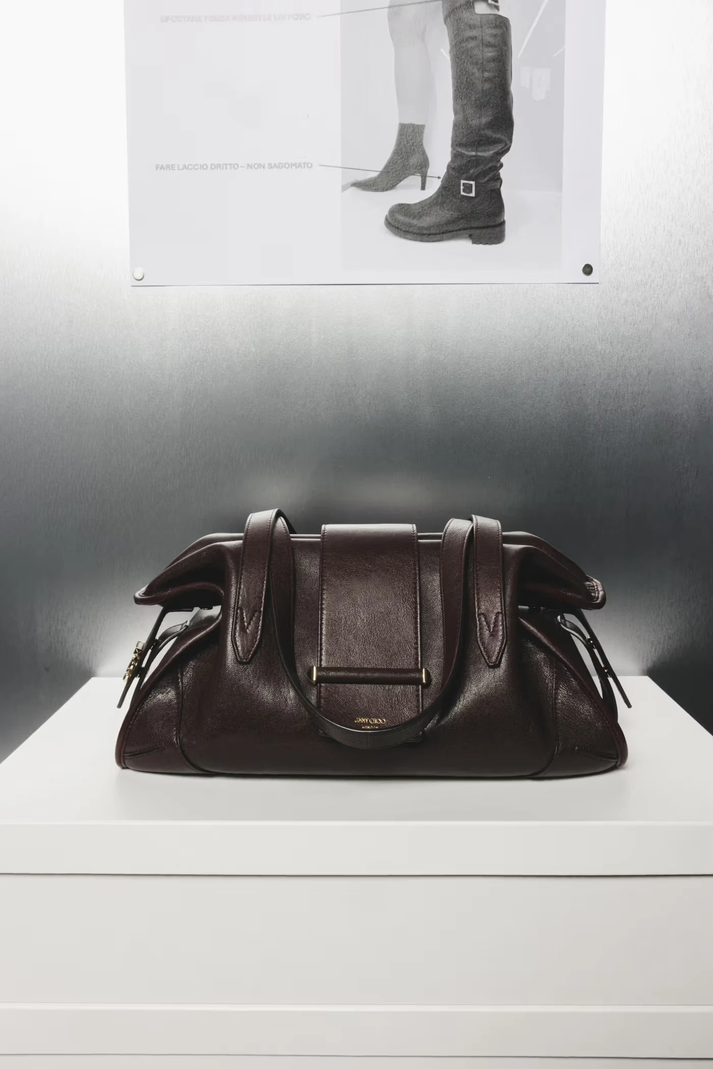 Jimmy Choo Fall 2026 boots Milan Fashion Week