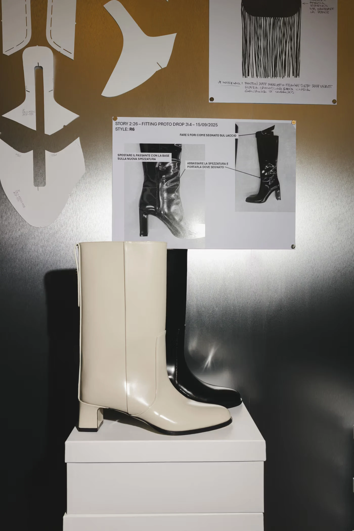Jimmy Choo Fall 2026 boots Milan Fashion Week