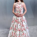 Kiernan Shipka floral Rodarte gown Vanity Fair Oscar Party 2026