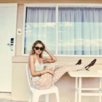 Model Lilly Moreau Serves Modern Bombshell Energy in Cake Spread