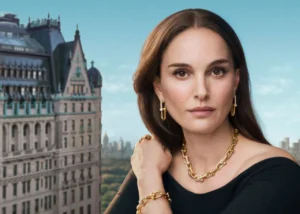 Natalie Portman HardWear by Tiffany diamond necklace campaign