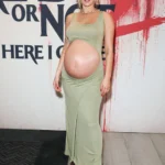 Samara Weaving pregnant baby bump Ready or Not 2 screening outfit